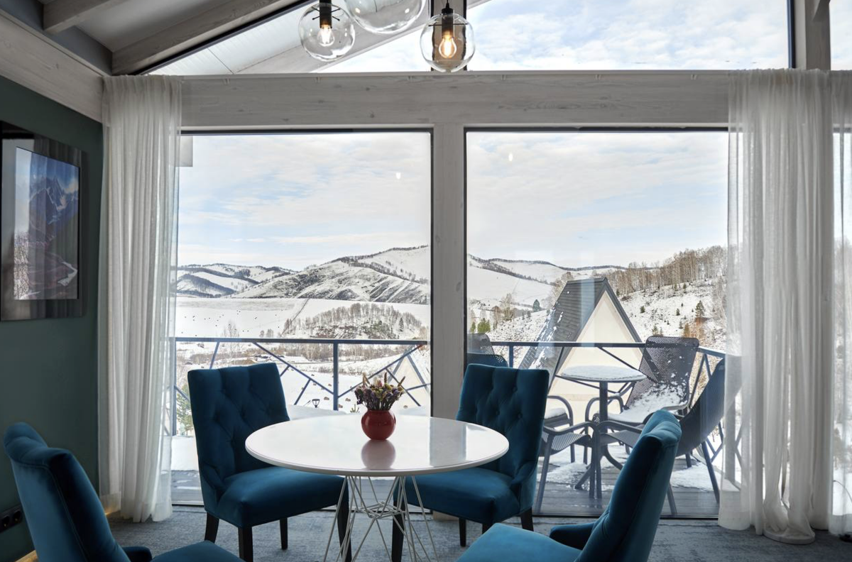     Вид из шале