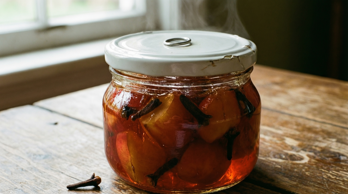 Яблочное варенье с гвоздикой