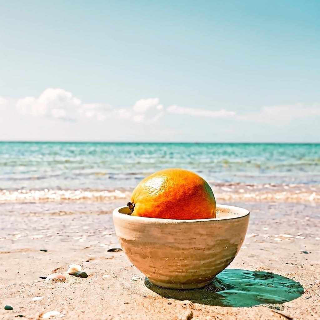 так выглядит спелый плод помЕло, который внешне похож на большой апельсин, а еще на грейфрут, и на свити... 