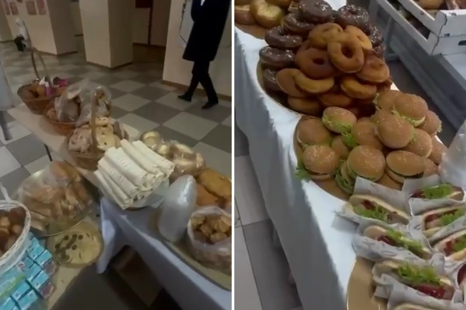    Опасения вызвало не только меню, но и сама схема работы буфетов. Фото: соцсети Алибека Алиева