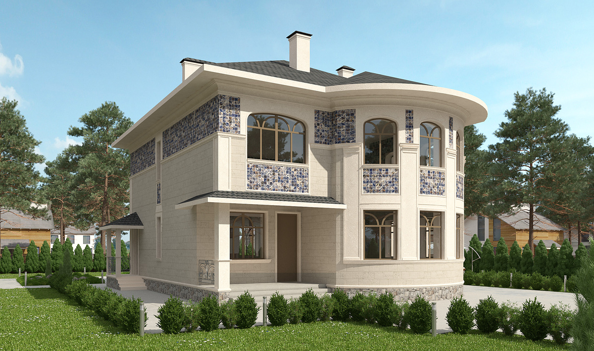 Дом в стиле Модерн