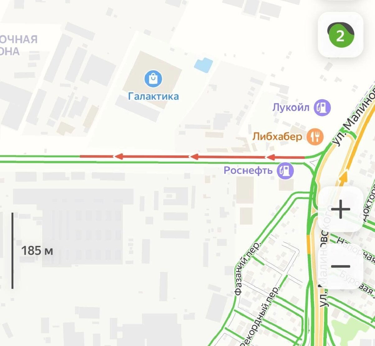    По данным на 10.35 мск, на 1-м Машиностроительном переулке собралась пробка.   Яндекс / «Яндекс. Карты»