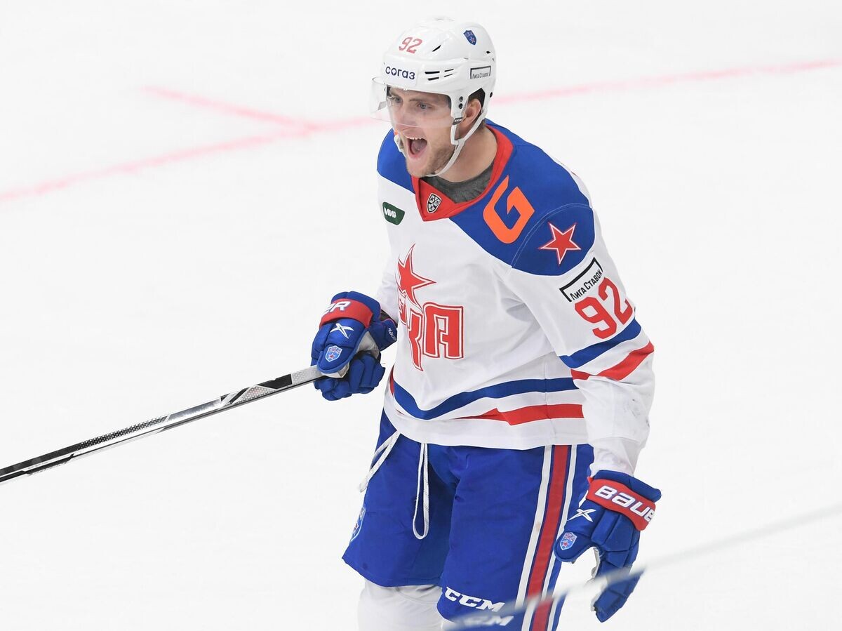    Хоккеист СКА Александр Волков | © РИА Новости / Алексей Куденко