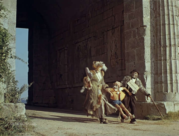     Кадр из фильма «Приключения Буратино», 1975 г., режиссёр Леонид Нечаев