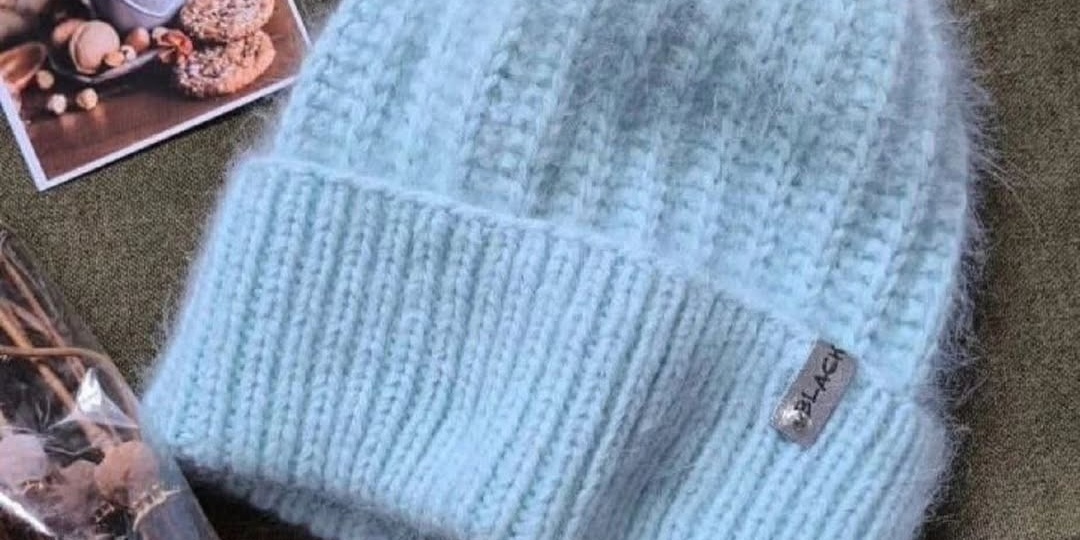 🧶 Стильная шапка узором «Патронаш»