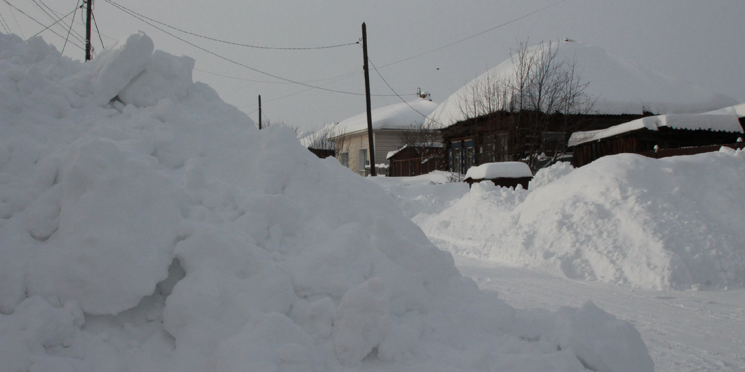 В снежном плену
