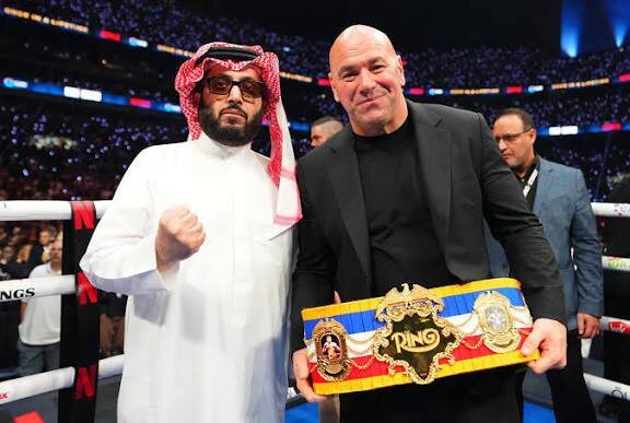 Турки Аль аш-Шейх и Дана Уайт