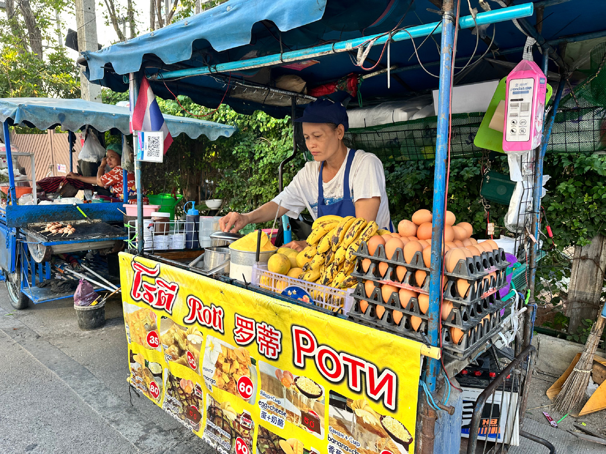 Банановые блинчики.