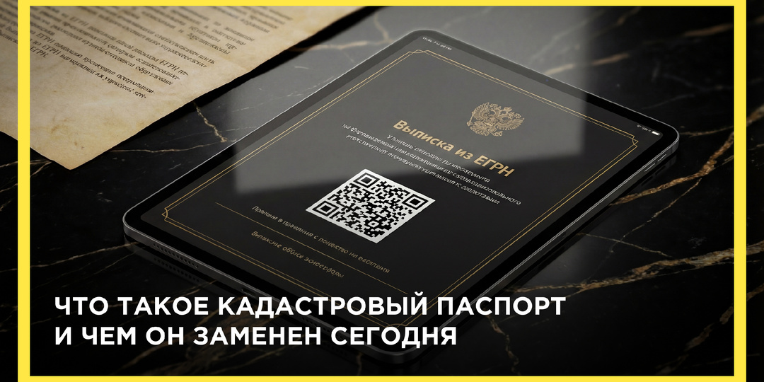 Что такое кадастровый паспорт и чем он заменен сегодня