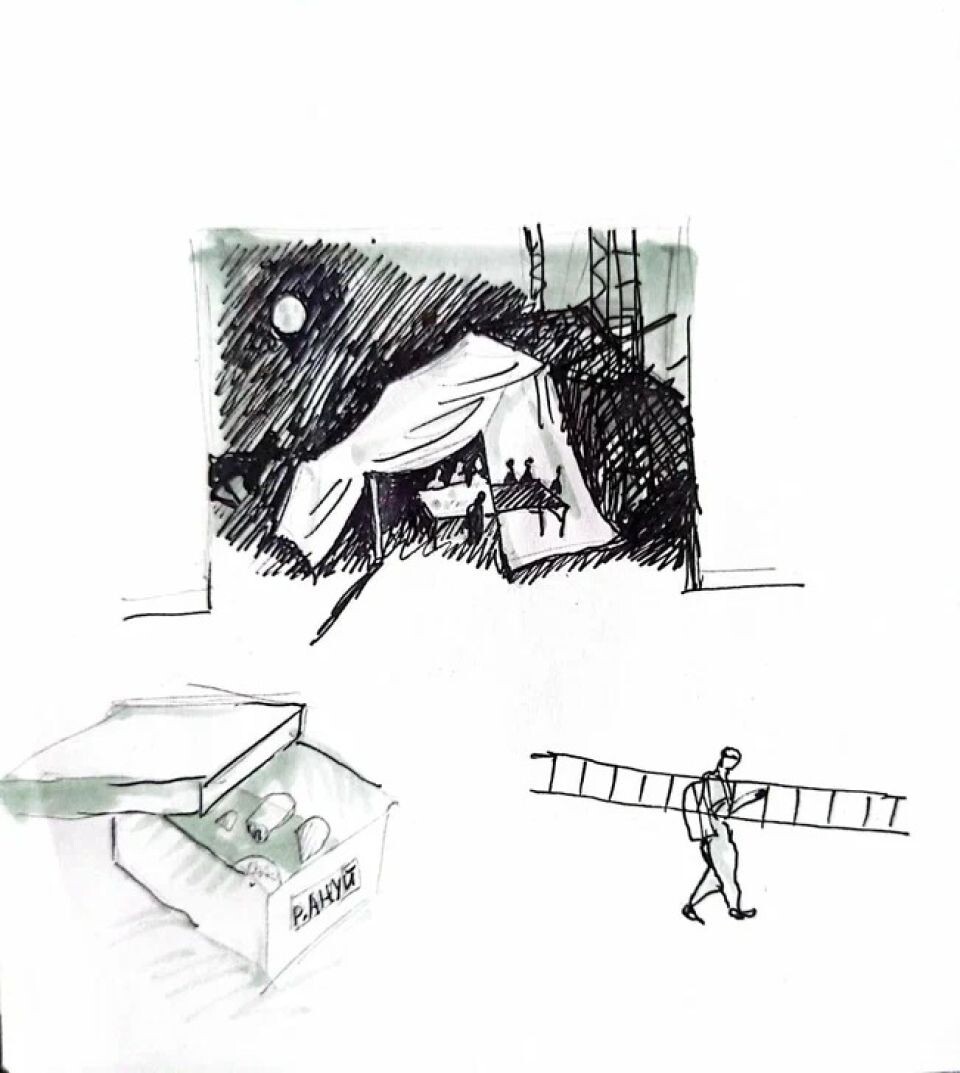    Эскизы к спектаклю. Источник: Предоставлено "Толку"