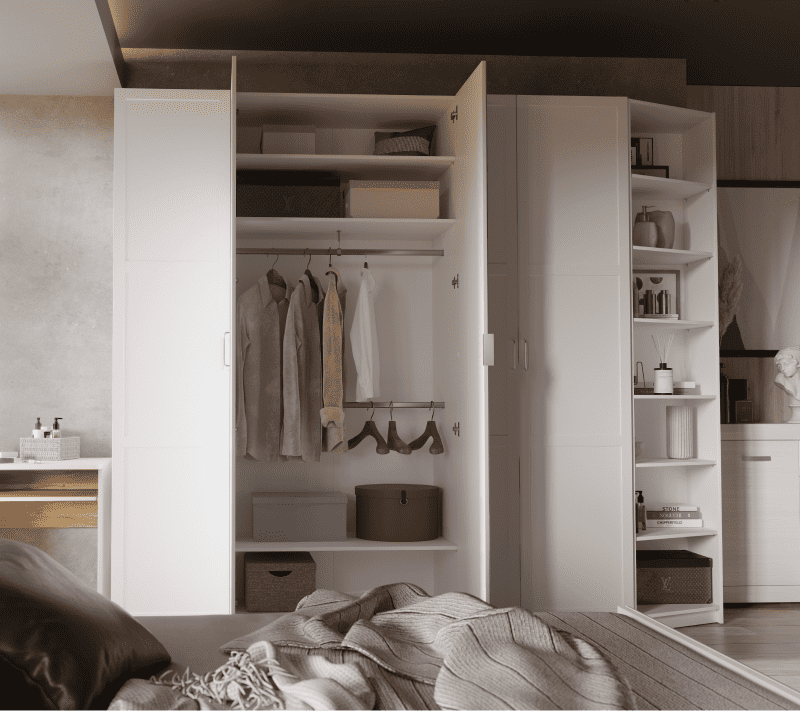 Удобная гардеробная система из коллекции MOBI