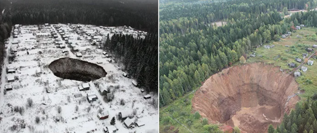 Земля ушла за одну ночь: почему карстовые провалы в России перестали быть редкостью