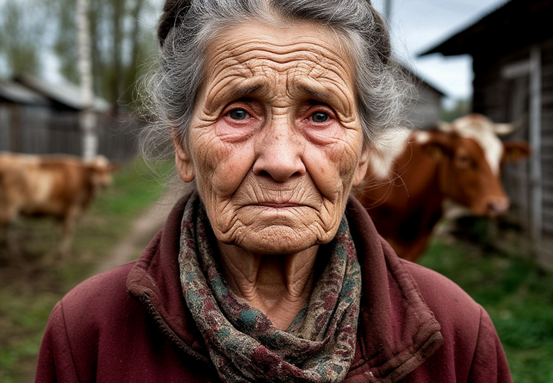 - Это ты наслала порчу из-за зависти. Забрала я твою корову из милости, а ты... Убирайся! - сжала зубы Марфа