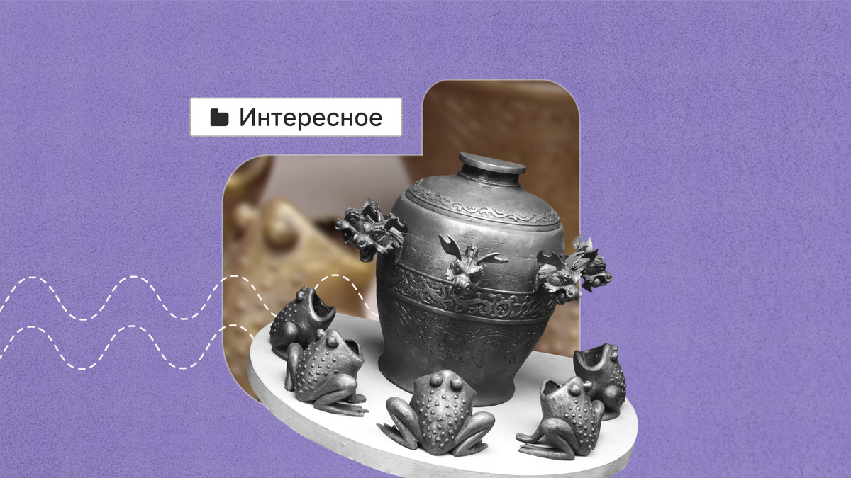 Воссозданный современными учёными древний китайский сейсмограф.