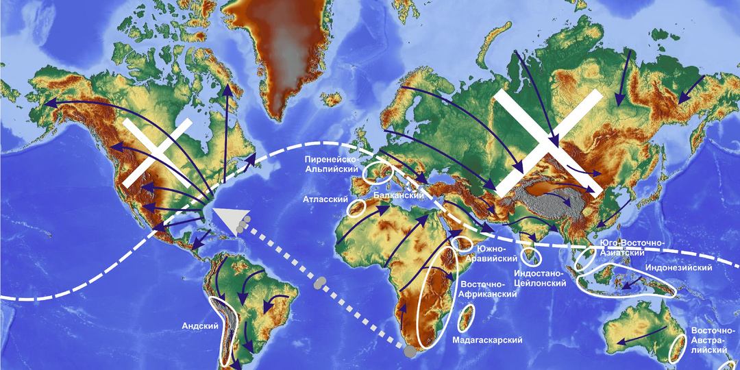 Очаги выживания и возрождения человечества после глобальной катастрофы