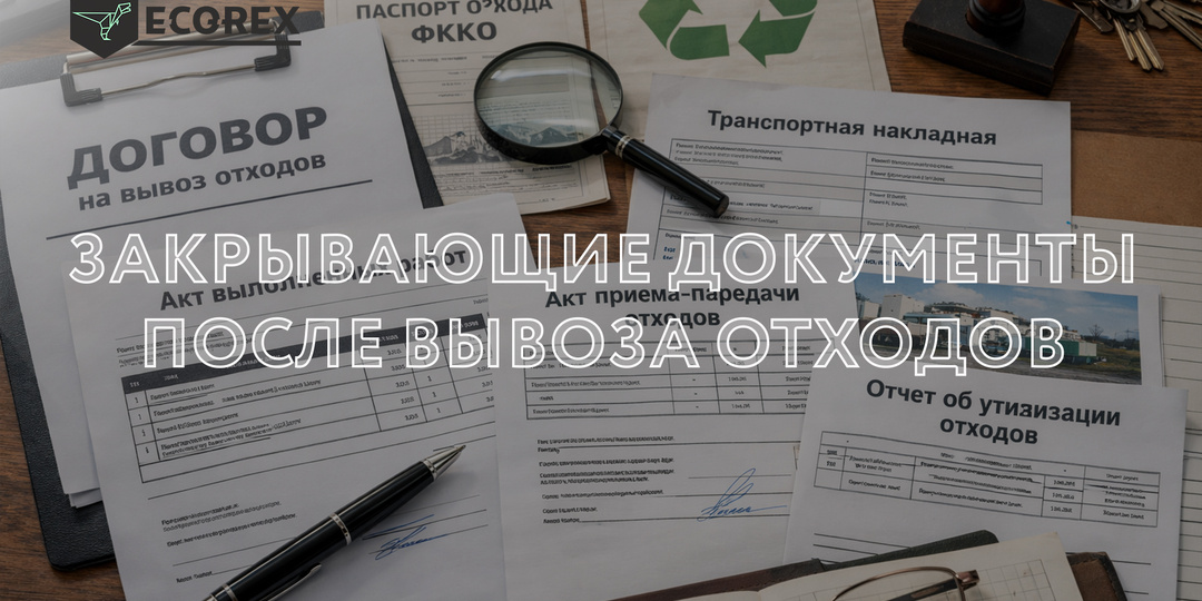 Закрывающие документы после вывоза/утилизации: что должно быть
