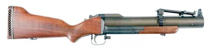 40-мм гранатомёт M79 производства Спрингфилдского оружейного завода