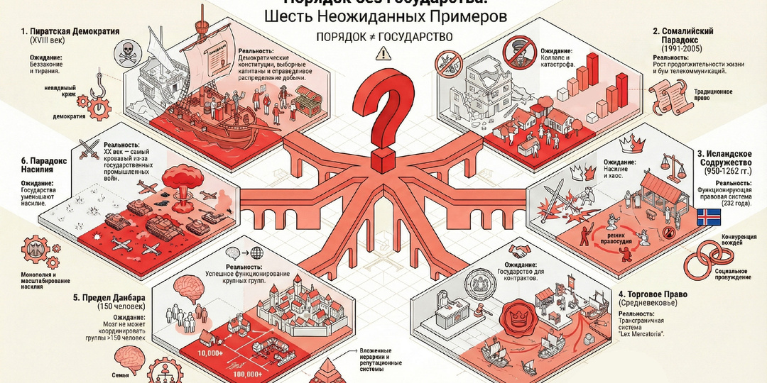 Что было бы, если бы не было государств: путешествие в альтернативную реальность
