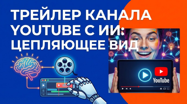    Как создать трейлер для YouTube канала с помощью нейросети: цепляющее видео с ИИ admin