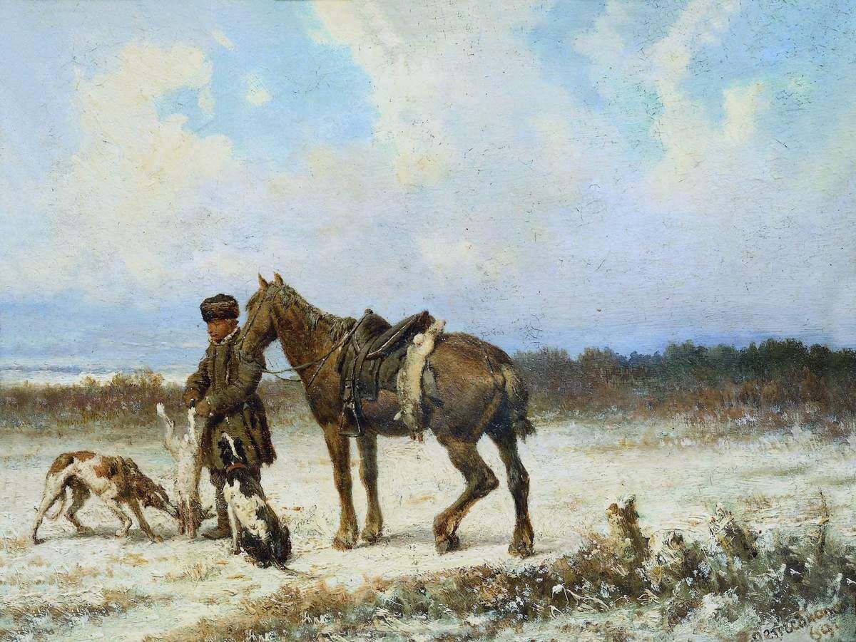 Охотничья сцена                                    