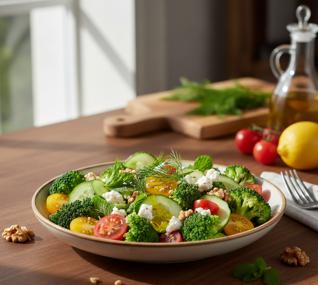 Салат из брокколи