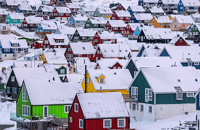    Нуук, Гренландия.REUTERS/Marko Djurica