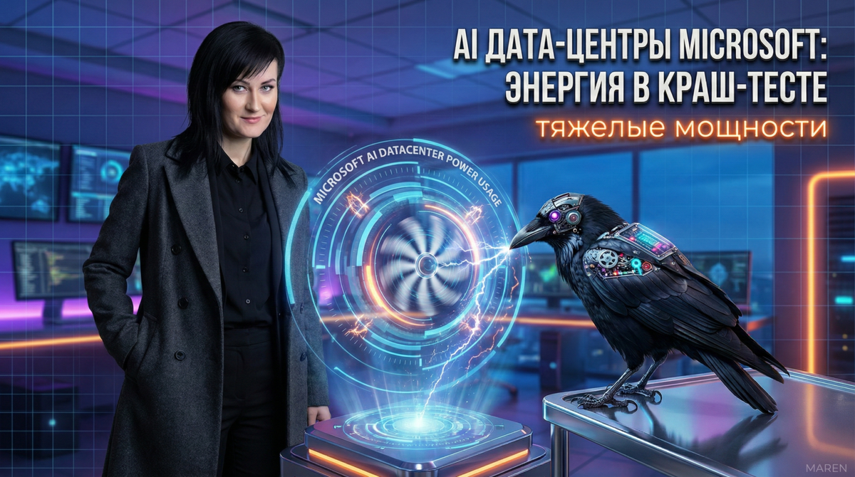    Microsoft обещает развивать AI инфраструктуру без роста затрат на энергию | Автор: Марина Погодина Марина Погодина