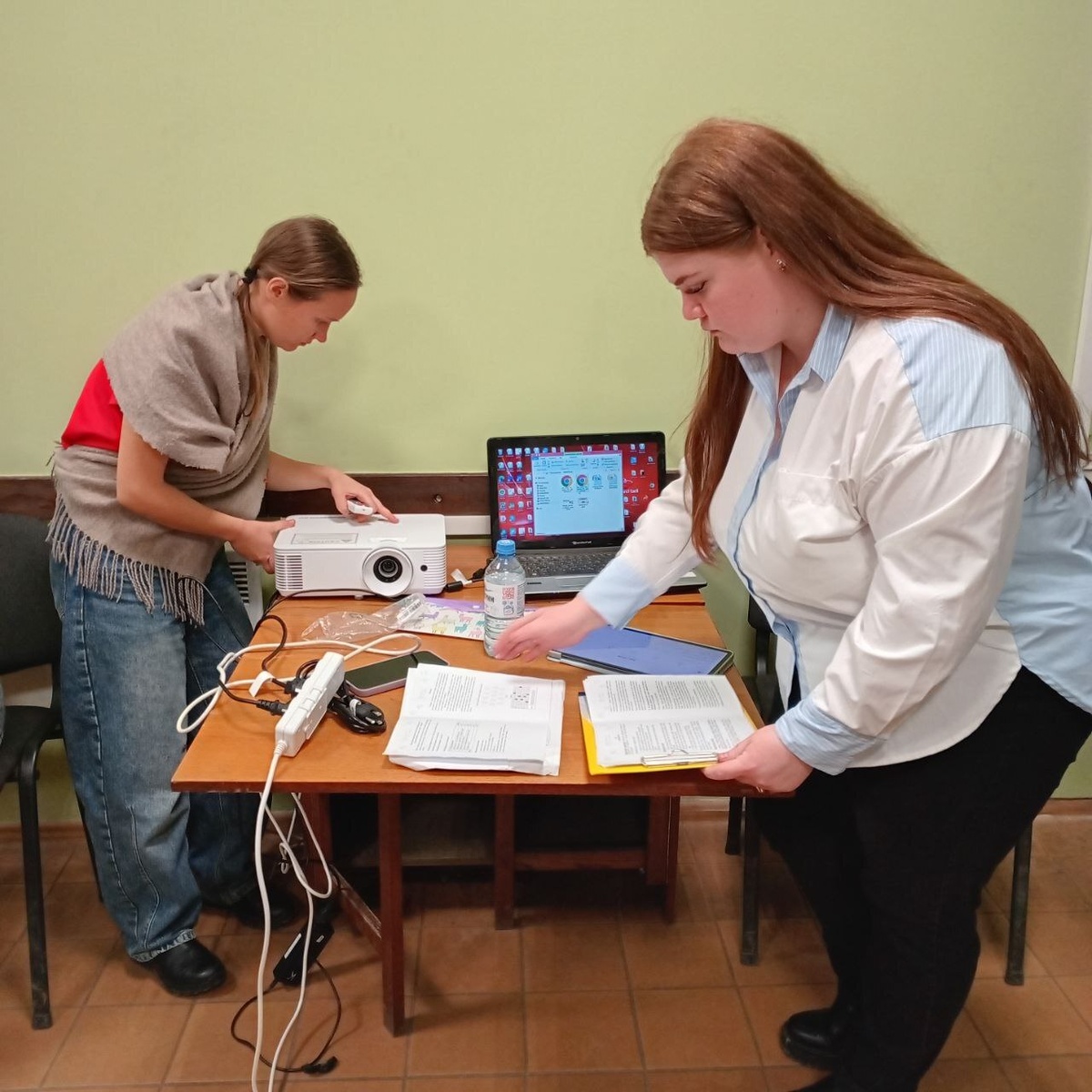 «Волонтеры-медики» готовятся к презентации в Середке