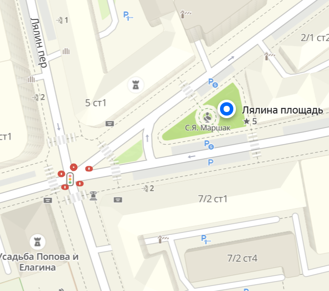 Лялина площадь - площадь в Басманном районе Центрального административного округа города Москвы. Расположена между Бульварным и Садовым кольцами, на стыке переулков: Лялина, Барашевского, Большого Казённого и Малого Казённого. 