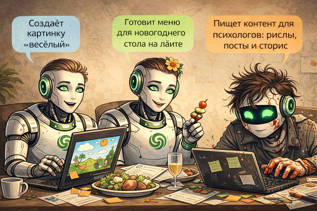 Сейчас многие используют ИИ для написания контента и весь контент стал красивым, правильным и безжизненным