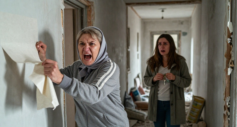 — Я вложила в эти стены миллионы, теперь я здесь хозяйка, а ты никто! — свекровь, срывая мои обои, но она не знала, чья фамилия стоит