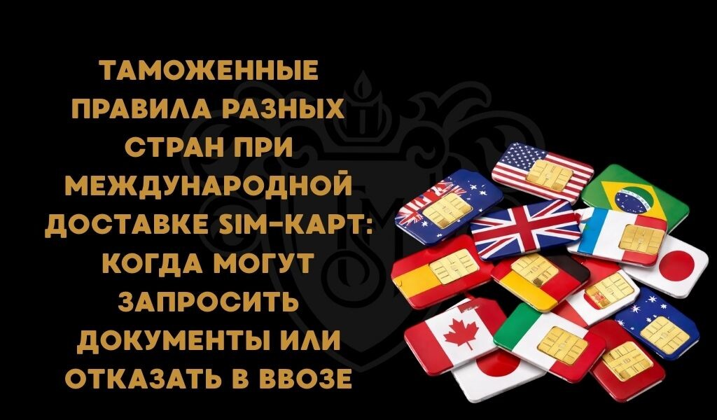 можно ли отправлять сим карты