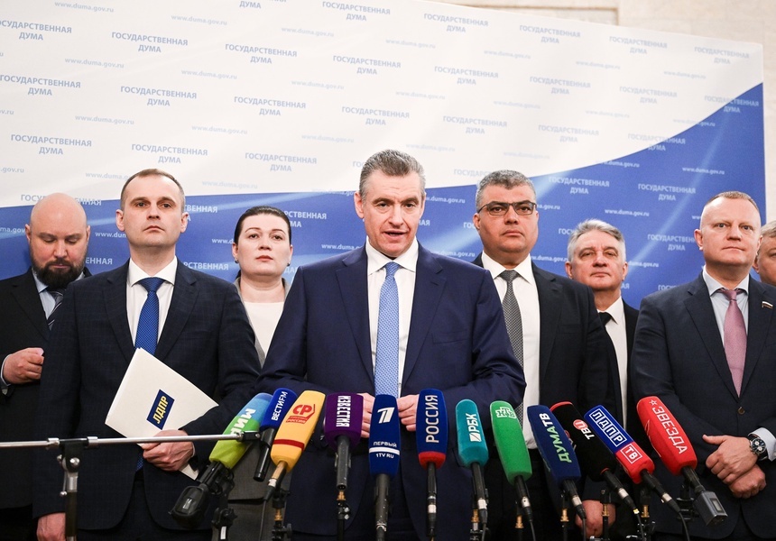 Председатель ЛДПР Леонид Слуцкий