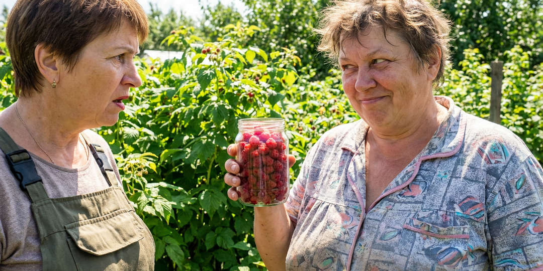 Соседка по даче считала мой урожай общим, пока я не поставила высокий забор