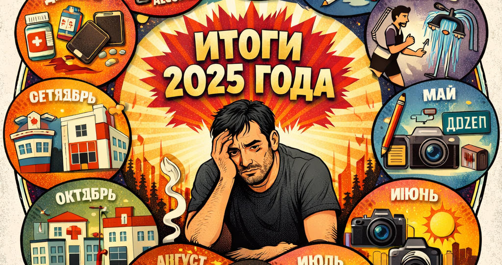 Дзен, спорт, бег, Питер, рак и депрессия: итоги 2025