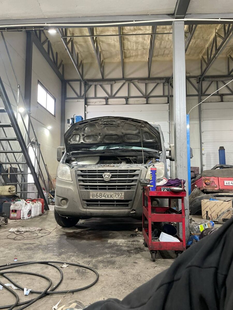 Загнал в сервис