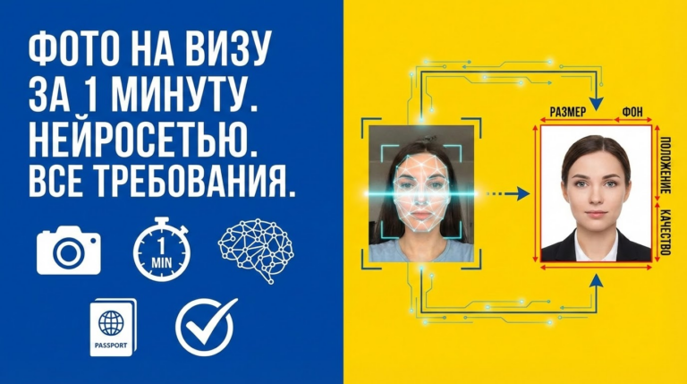    Как сделать фото на визу с помощью нейросети за 1 минуту: по всем требованиям admin
