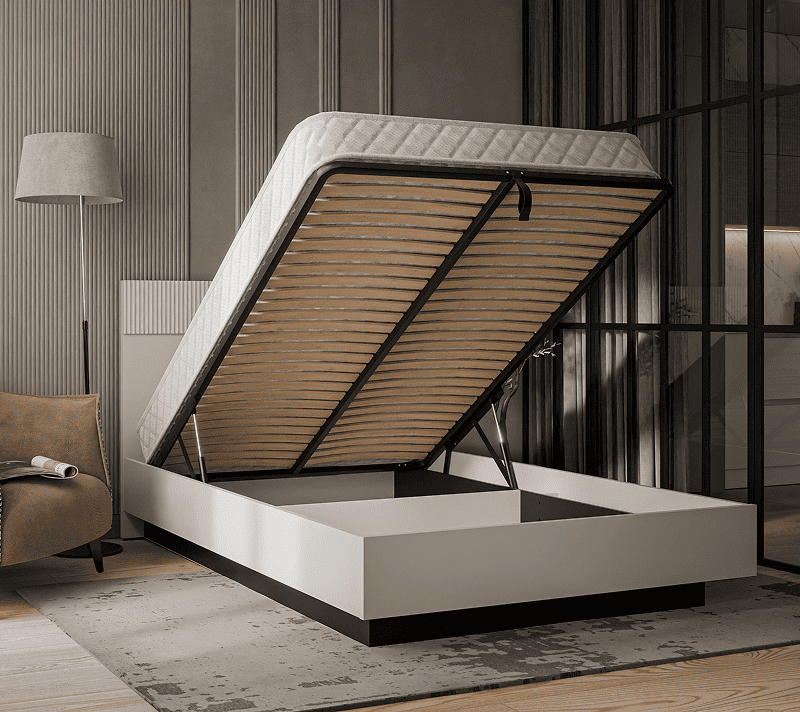 Кровать с ортопедическим основанием Vinati персидский жемчуг/амарок 140