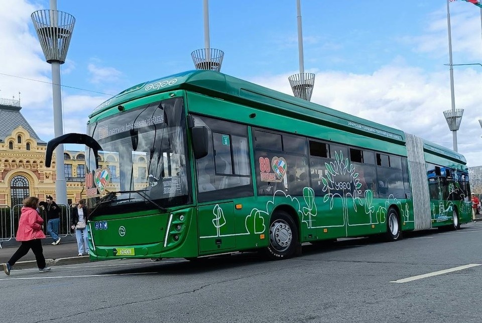    Первый троллейбус-гармошка из Уфы пройдет обкатку в Екатеринбурге. Фото: пресс-служба Уфимского трамвайно-троллейбусного завода