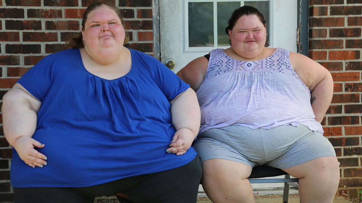 Тэмми и Эми до похудения