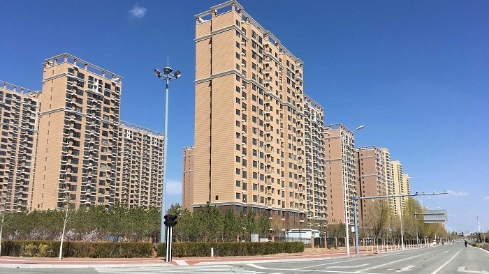 Довольно типичная картина для десятков городов Китая - пустые улицы и незаселенные многоэтажки. Источник: pinterest.com