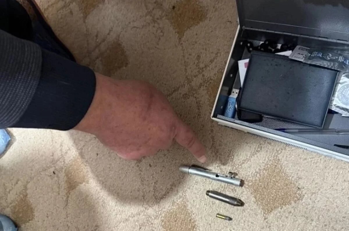    Житель Северной Осетии хранил дома ручку-пистолет и самодельные патроны