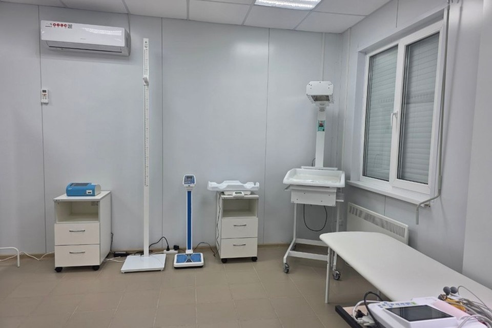    В Краснодонском районе открылся современный ФАП. Фото: ТГ-канал Наталии Пащенко