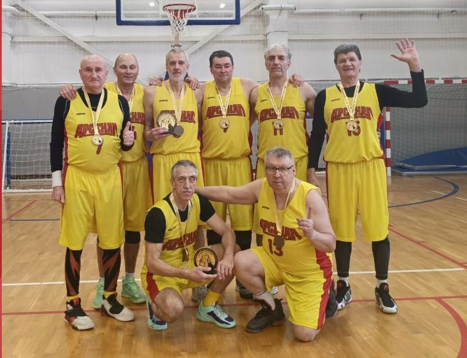    Тула стала центром ветеранского баскетбола: «Арсенал» завоевал три медали на финале ЦФО материалы пресс-служб