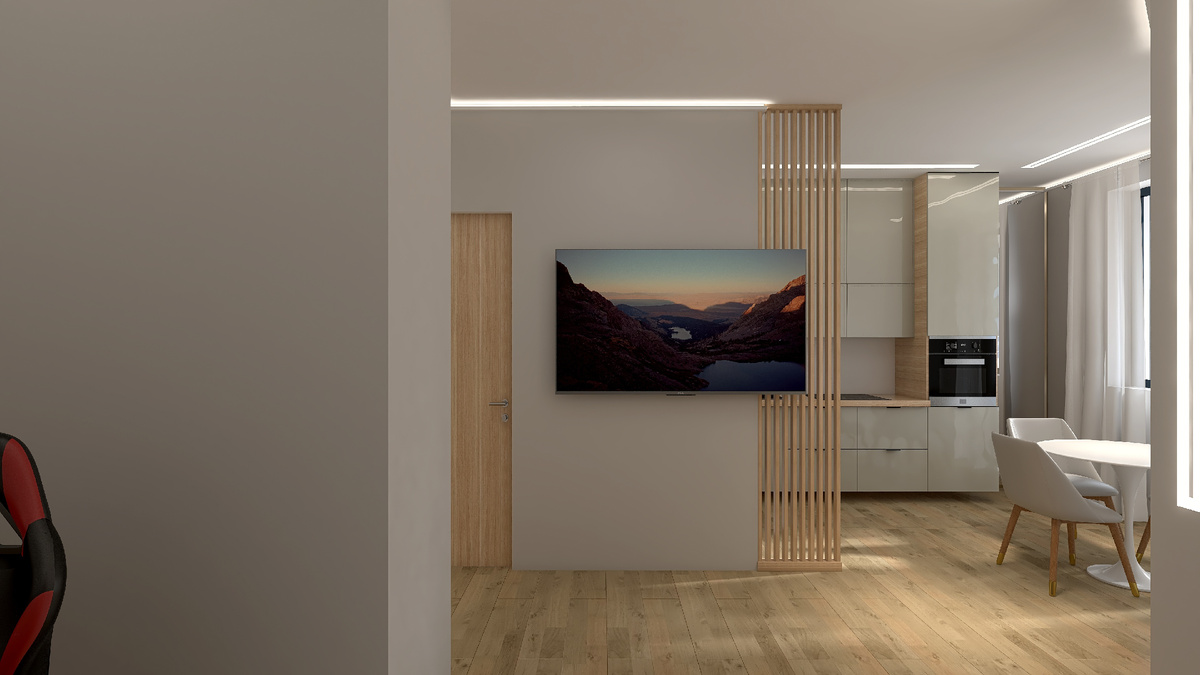 Интерьер маленькой квартиры