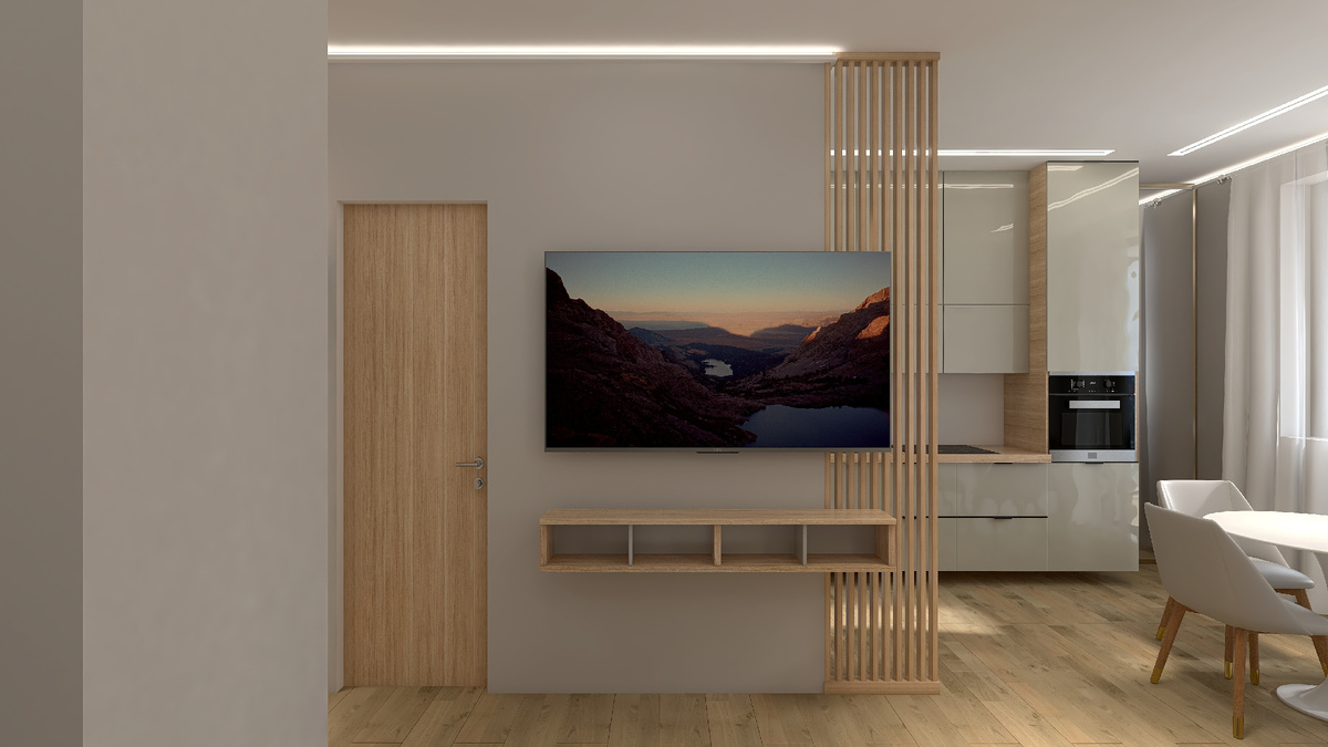 Интерьер маленькой квартиры