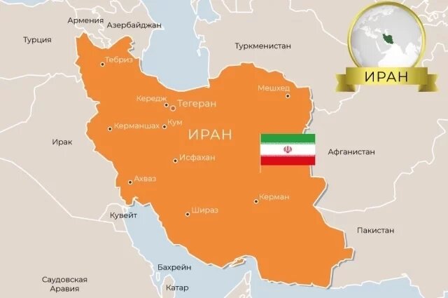    Имеет ли Россия сухопутную границу с Ираном?