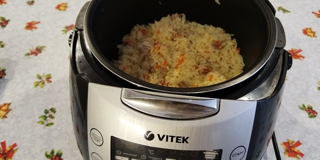 Классический рецепт плова со свининой в мультиварке: