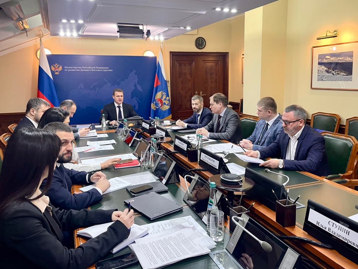 Глава Минвостокразвития Алексей Чекунков провел совещание по вопросам организации северного завоза / Фото: Правительство РФ  📷
