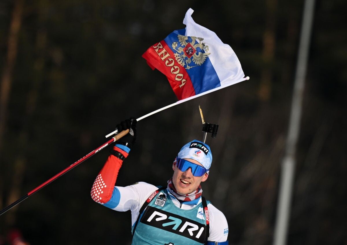     Российский биатлонист Эдуард Латыпов / Фото: СБР